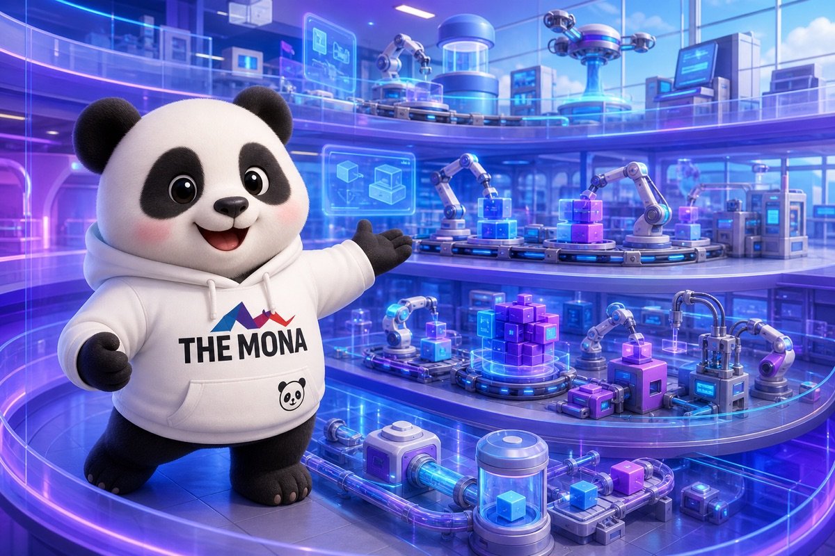 Gấu panda vui mừng trong nhà máy phân lớp chi phí tự động hoá doanh nghiệp rõ ràng, tránh lãng phí.