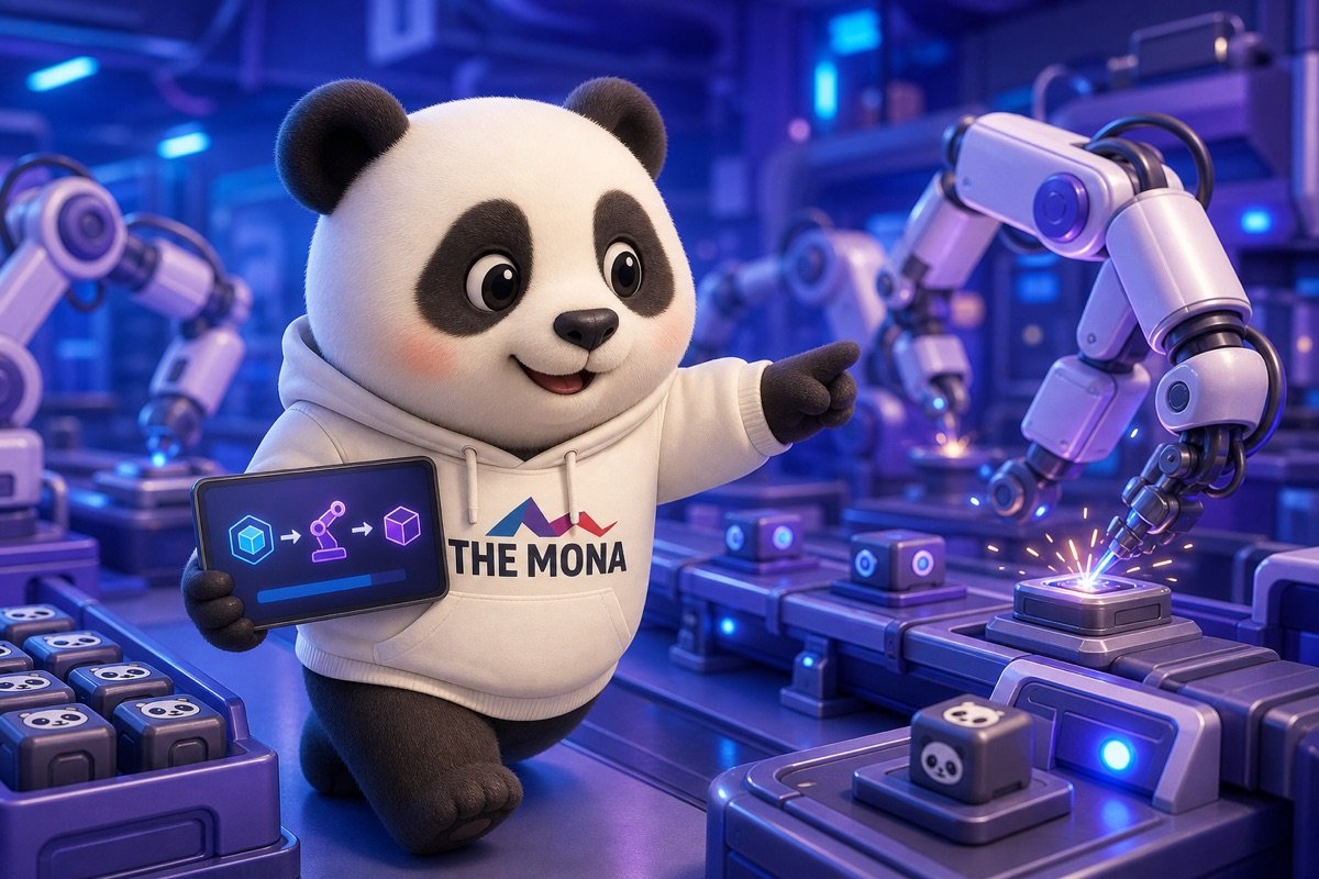 Gấu trúc MONA quyết tâm giám sát quy trình triển khai tự động hóa, tối ưu chi phí tự động hóa sản xuất từng bước.