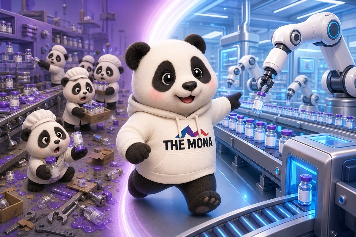 So sánh quy trình sản xuất thủ công và tự động hóa trong ngành dược phẩm, cho thấy tiềm năng tối ưu chi phí tự động hóa sản xuất.
