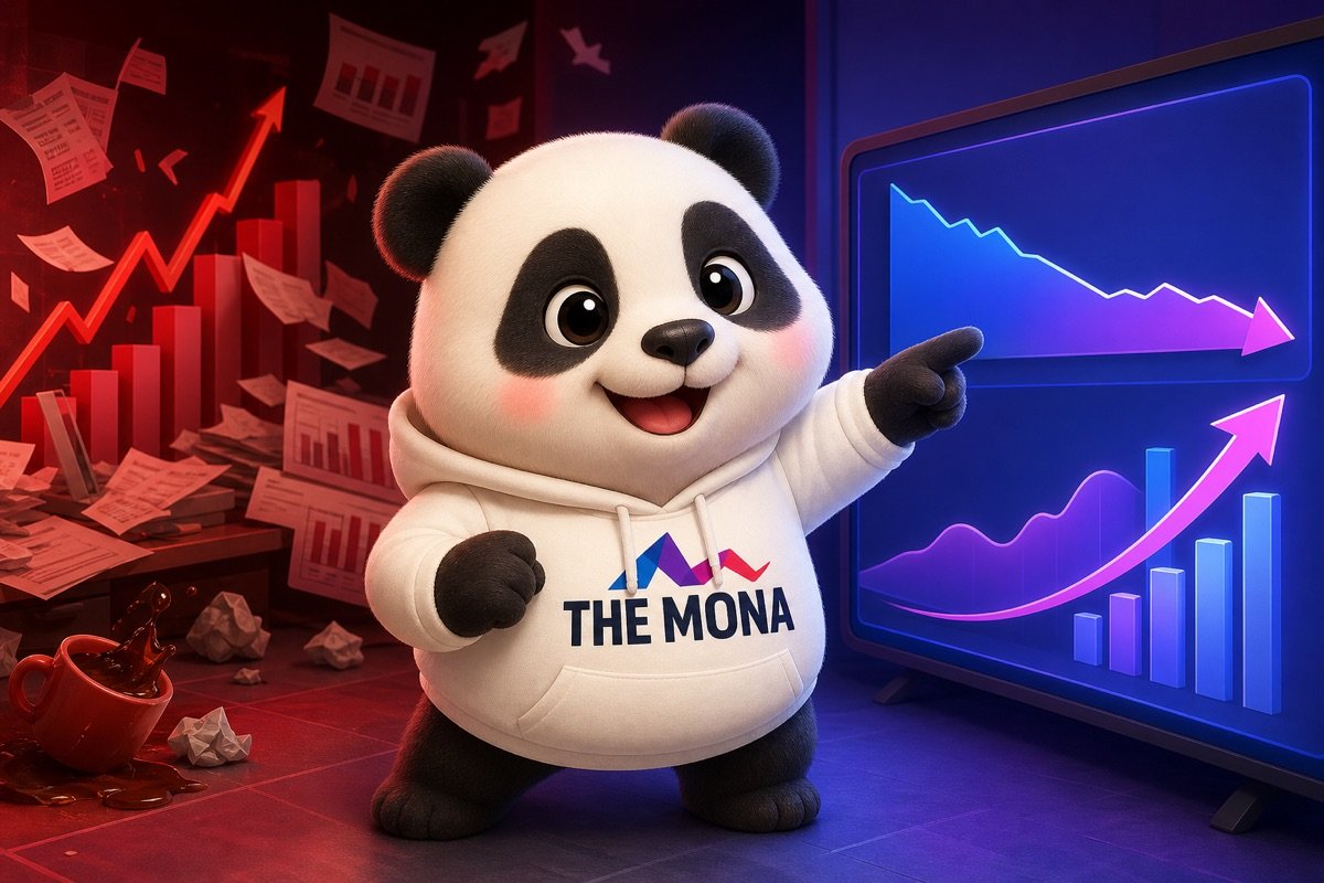 So sánh trước và sau khi ứng dụng công ty digital marketing ứng dụng AI, gấu trúc hào hứng chỉ vào con số hiệu quả.