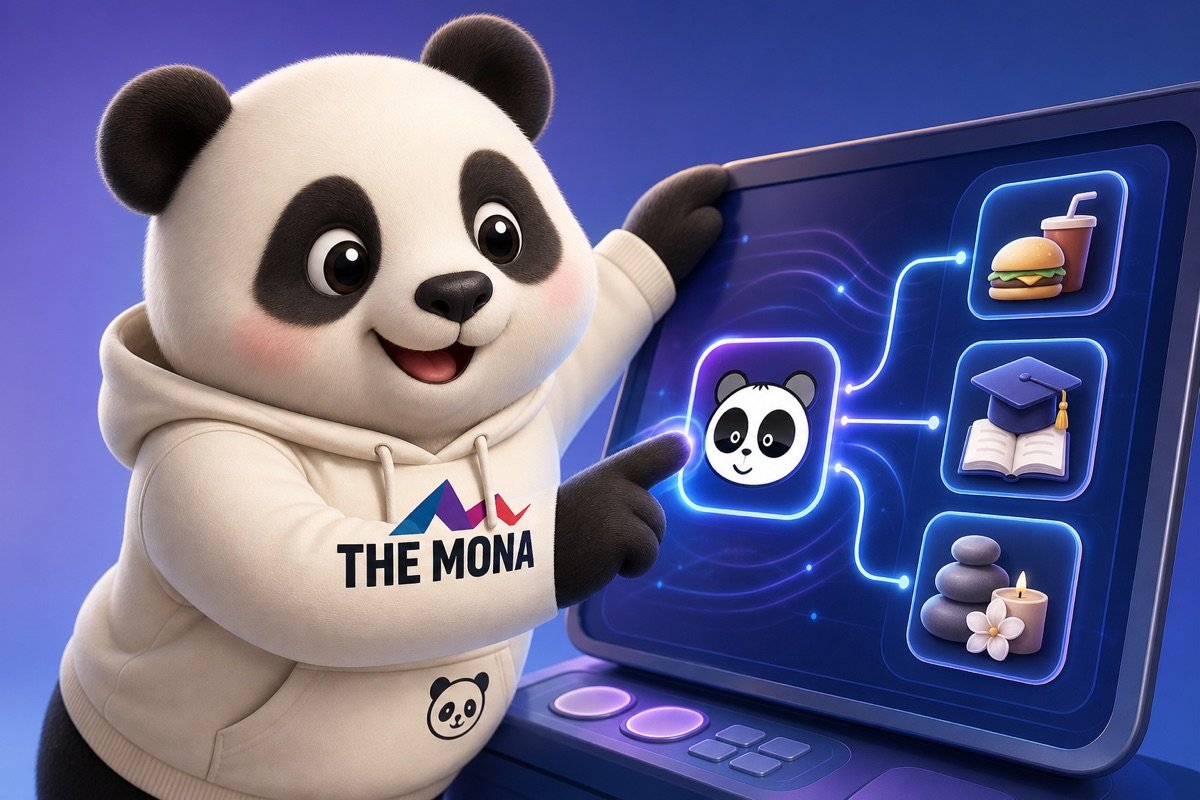 Màn hình hiển thị tiềm năng mở rộng giải pháp của công ty digital marketing ứng dụng AI cho nhiều ngành.