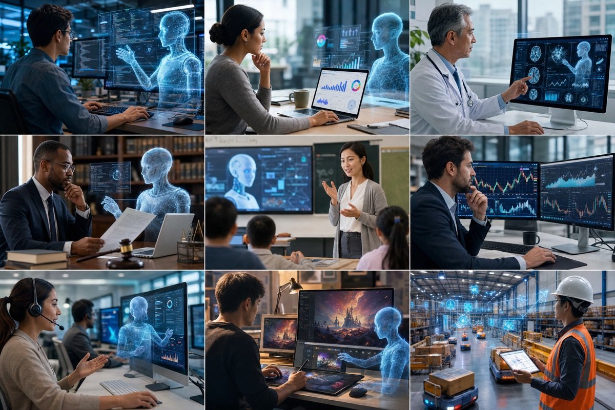 Danh sách các ngành nghề ứng dụng AI Agent
