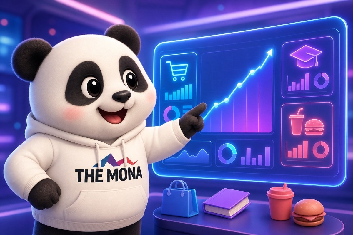 Panda chỉ màn hình ứng dụng đo lường SEO cho nhiều ngành nghề khác nhau.