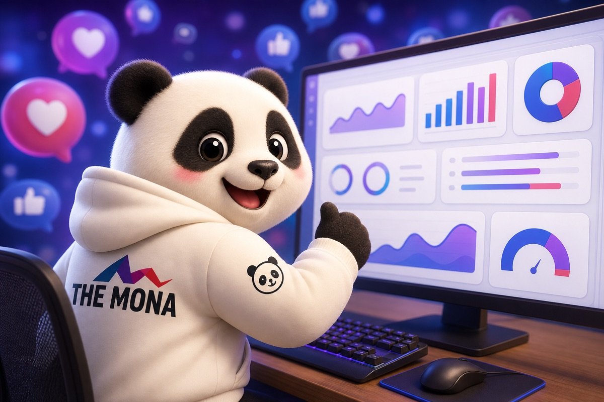 Gấu MONA nhẹ nhõm khi nhìn vào bảng điều khiển rõ ràng, không còn nhầm lẫn về đơn vị chạy quảng cáo Google Ads và Facebook Ads.