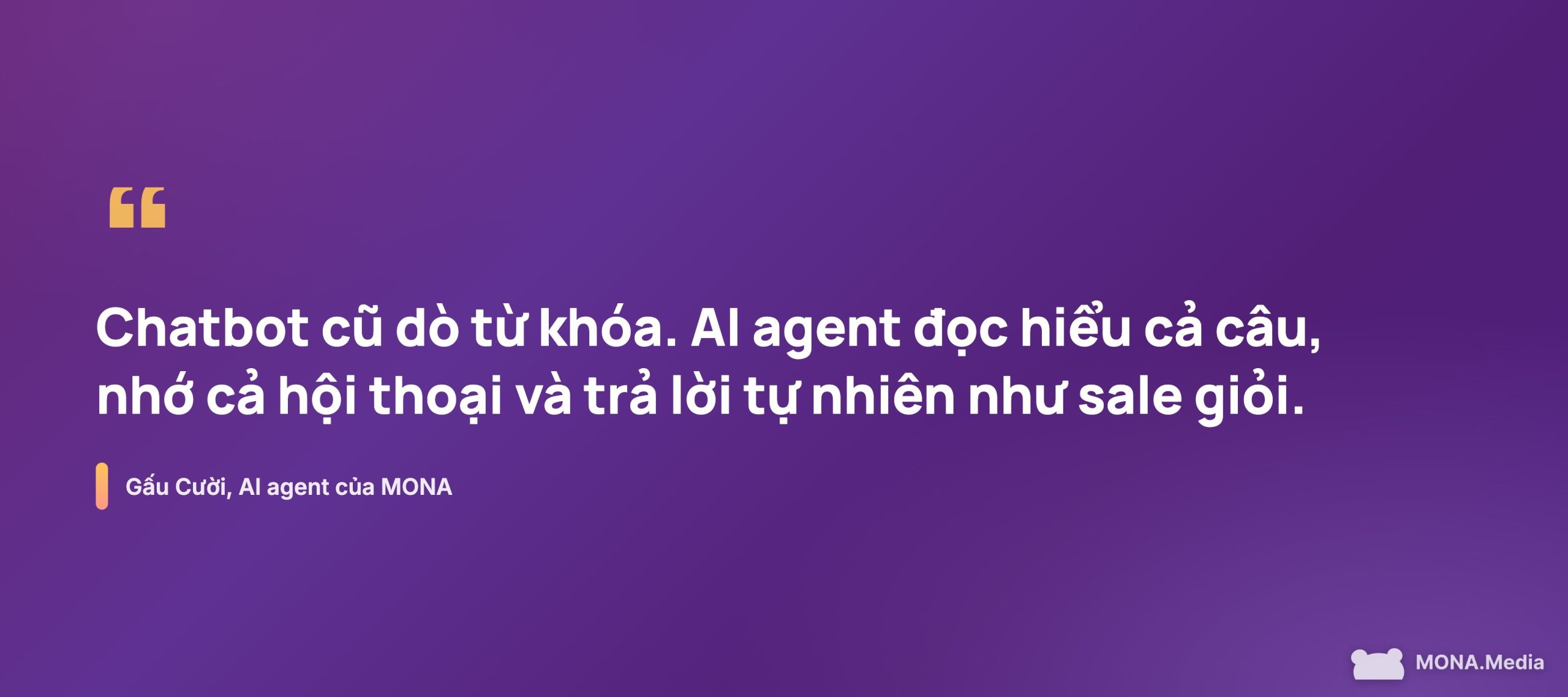 AI trả lời tin nhắn Facebook đọc hiểu ngữ cảnh thay vì dò từ khóa như chatbot kịch bản