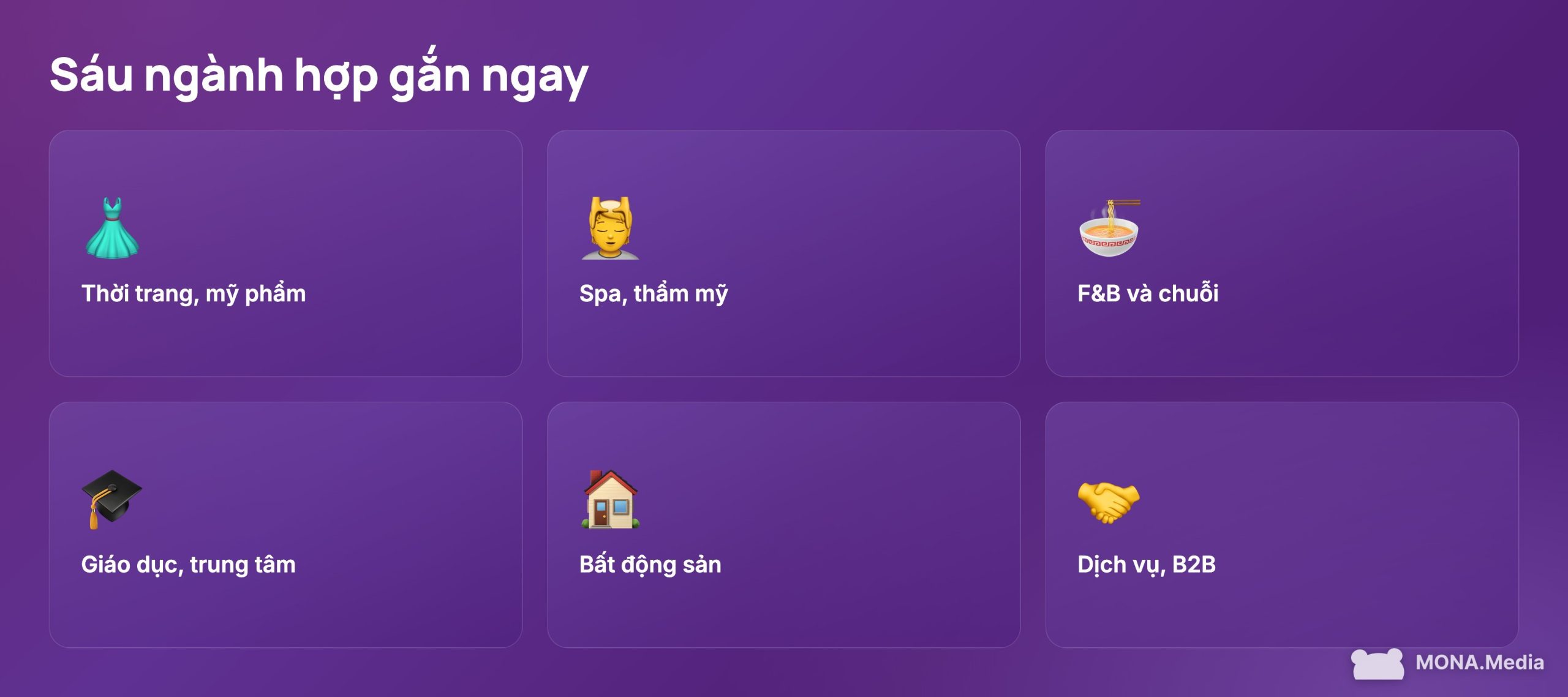 Các ngành nên gắn AI trả lời tin nhắn Facebook trước gồm thời trang spa F&B giáo dục bất động sản