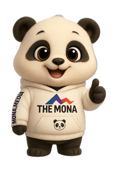 Gấu MONA mặc hoodie THE MONA