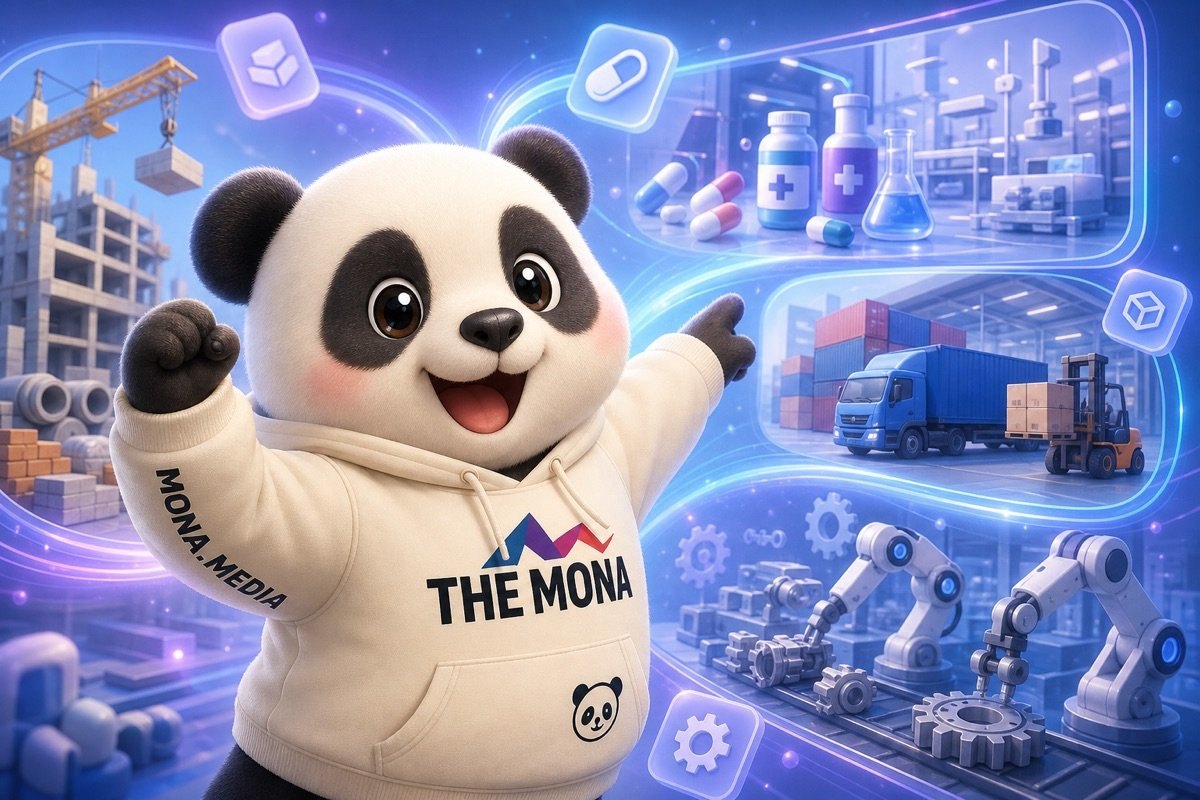 Dashboard hiển thị khả năng mở rộng của giải pháp CRM cho doanh nghiệp B2B sang các ngành dược phẩm, logistics, thiết bị công nghiệp.