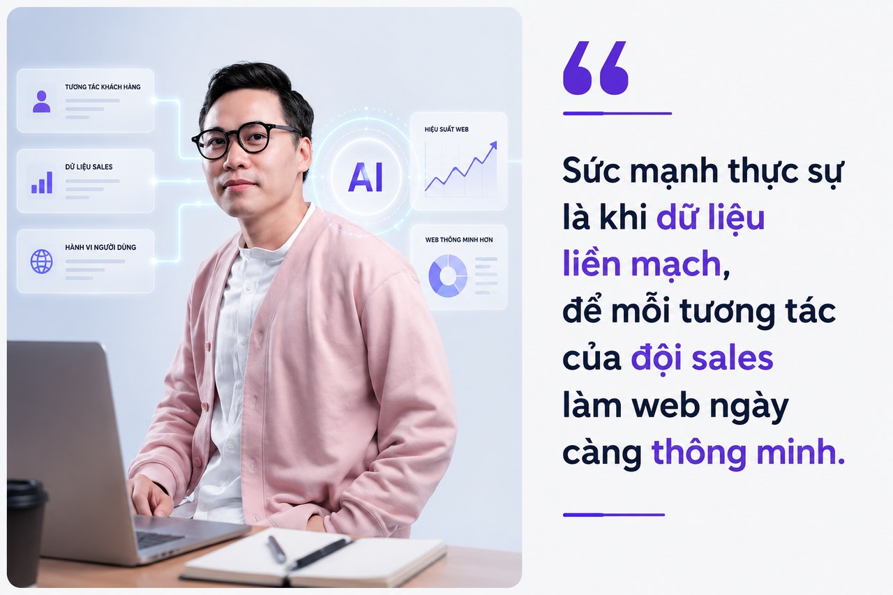 Giải pháp CRM tích hợp AI: Khơi dậy toàn bộ tiềm năng bán hàng