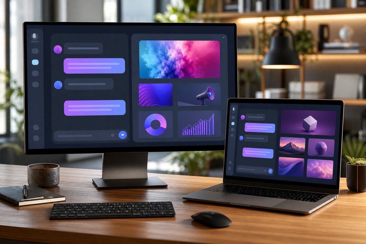 Giao diện ChatGPT tạo nội dung marketing