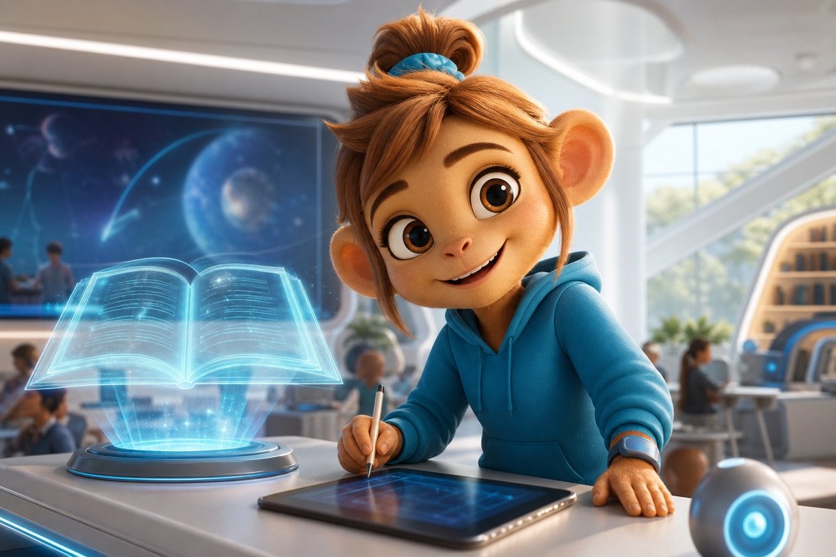 Mascot MONA chuẩn bị cho kỷ nguyên giáo dục mới
