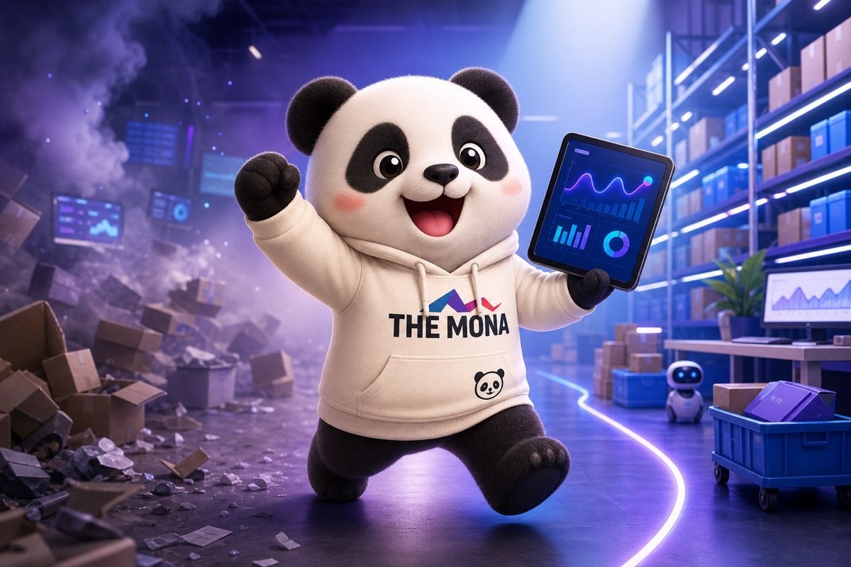 Gấu trúc CEO từ trạng thái mất kiểm soát dữ liệu tồn kho sang kiểm soát rõ ràng nhờ phần mềm DMS.