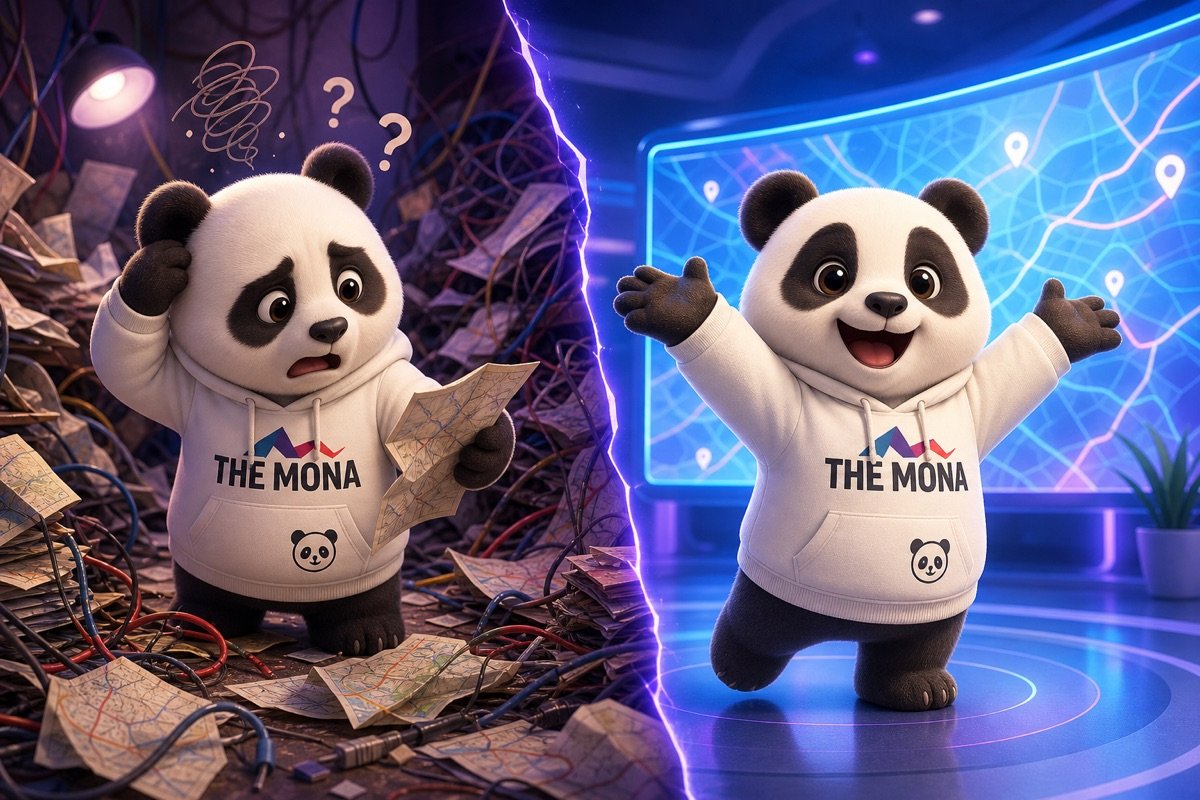So sánh trước và sau: từ bối rối trước hype đến tự tin hành động với phần mềm DMS tích hợp AI của MONA.
