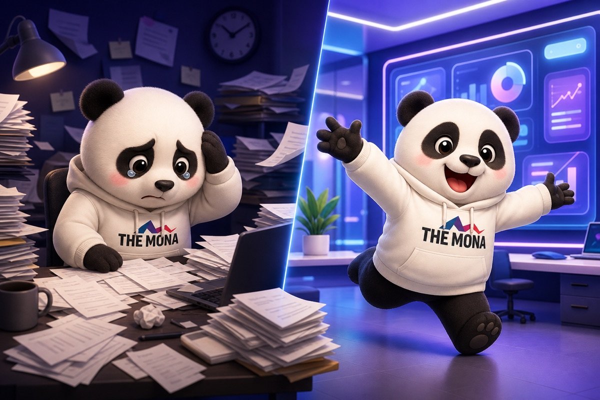 So sánh trước và sau khi tự động hóa: từ văn phòng bừa bộn với công nợ đến không gian làm việc gọn gàng với phần mềm quản lý công nợ hiệu quả.