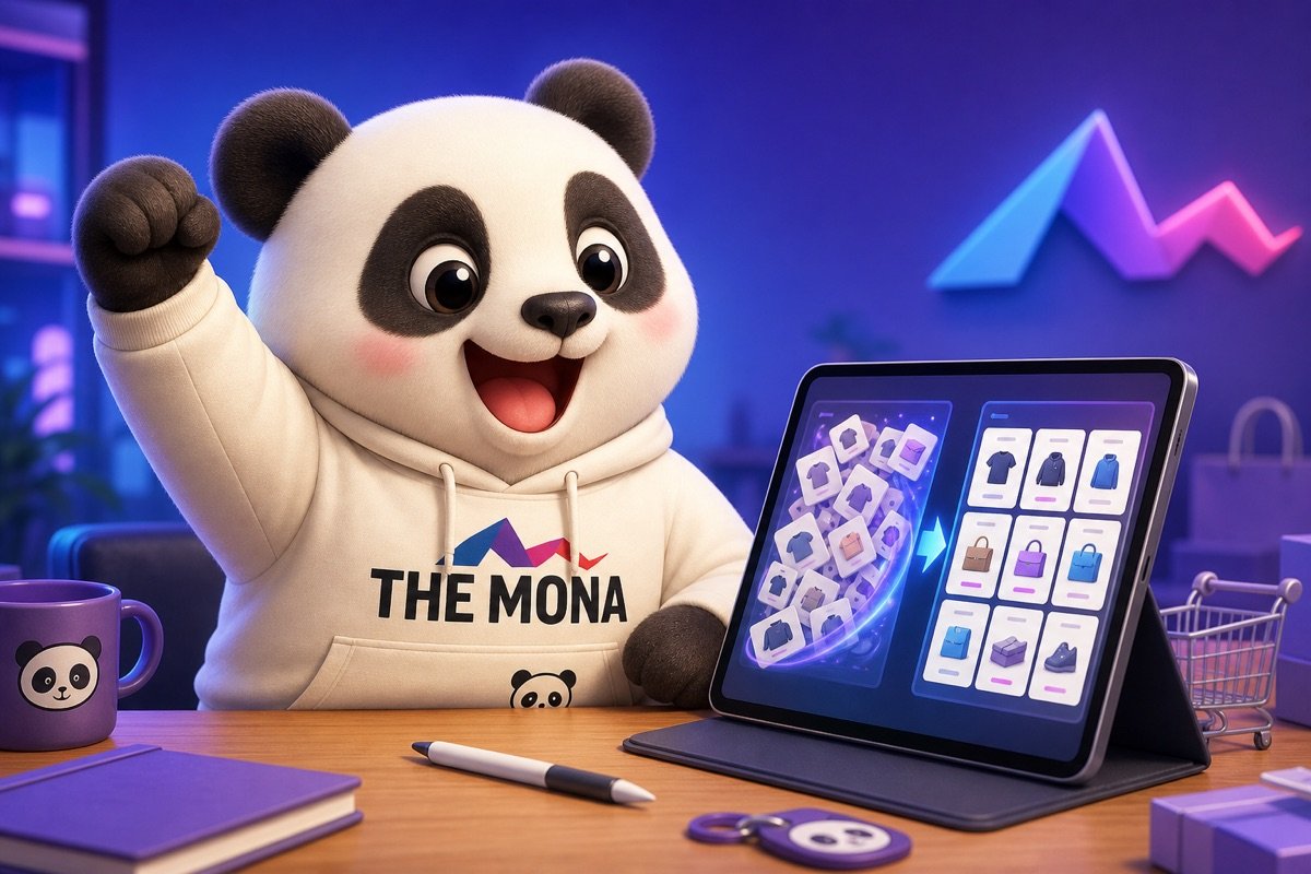 Panda vui vẻ khi thấy phần mềm quản lý kênh phân phối giúp kiểm soát giá bán.
