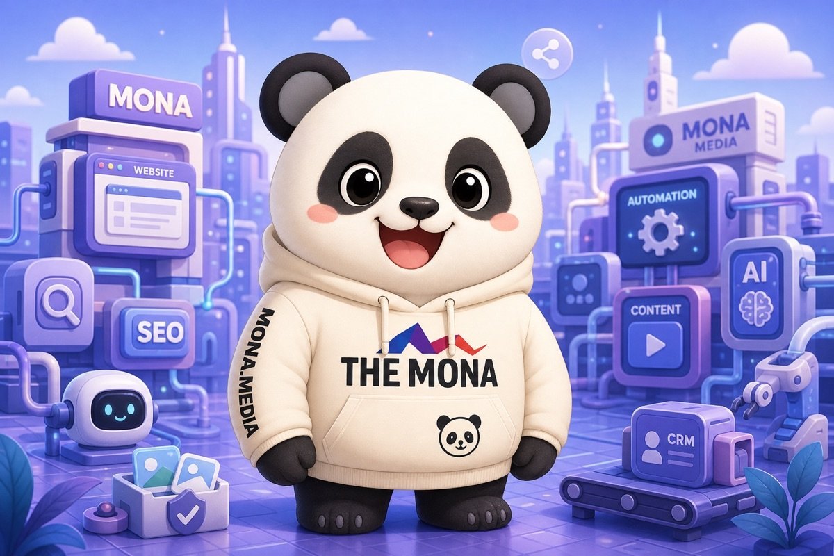 Panda vui vẻ giám sát hệ thống phần mềm quản lý marketing AI custom-code, vượt trội so với các giải pháp 'tự lắp' tạm thời.