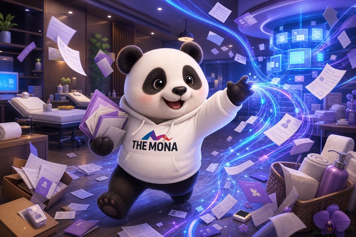 Panda vui mừng vì kiểm soát được dữ liệu khách hàng spa.