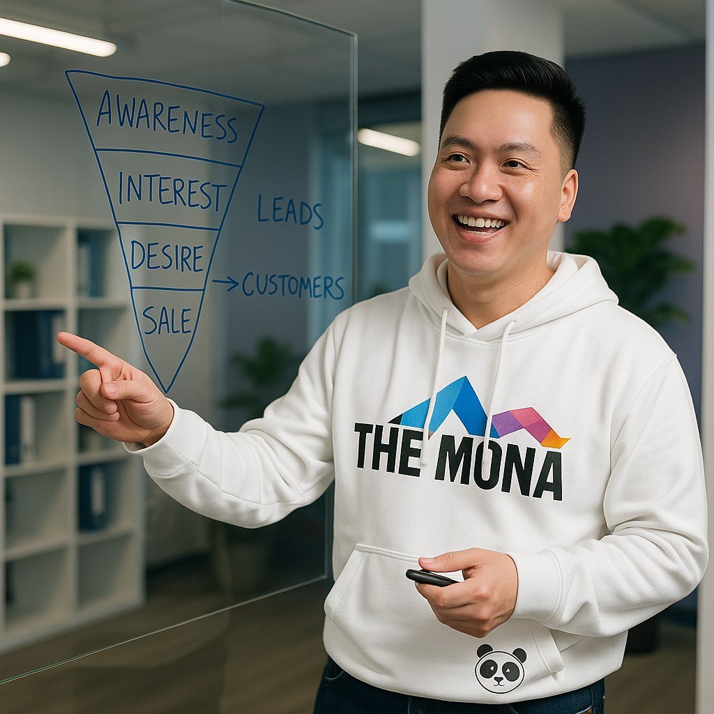 phễu bán hàng ai-native — Tuấn, Giám đốc Kinh doanh The MONA Group