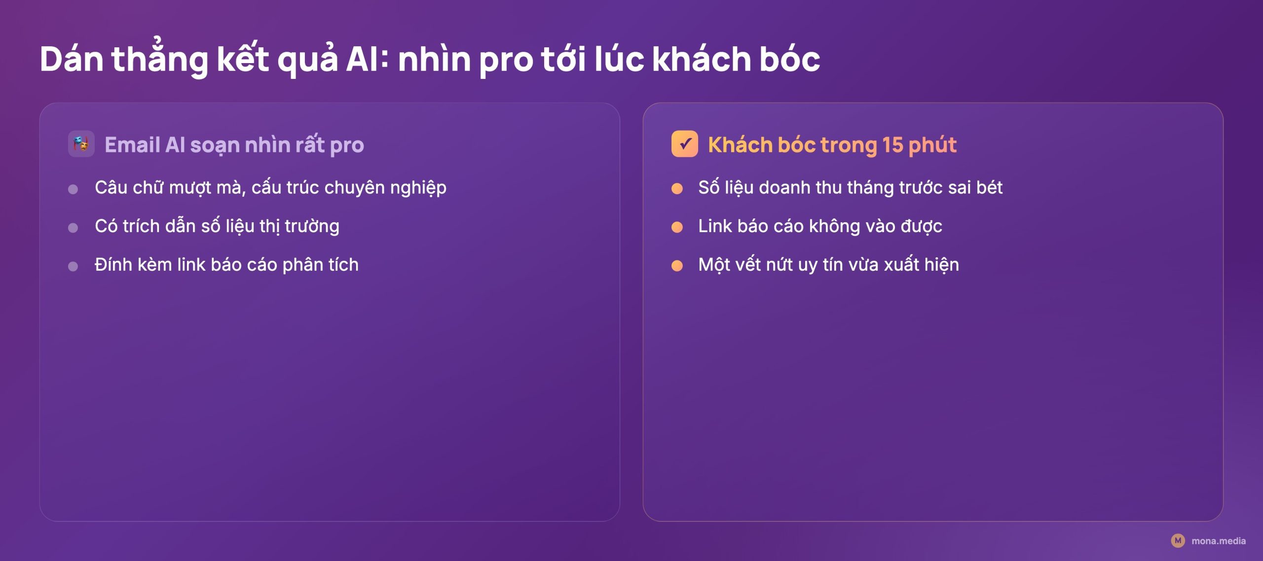 Nhân viên trẻ tin AI tuyệt đối dán thẳng email cho khách, số liệu sai và link hỏng làm nứt uy tín