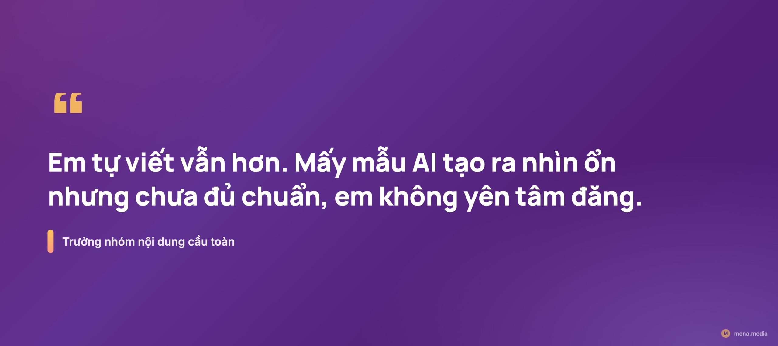 Nhân viên cầu toàn từ chối AI vì kết quả chưa đủ hoàn hảo