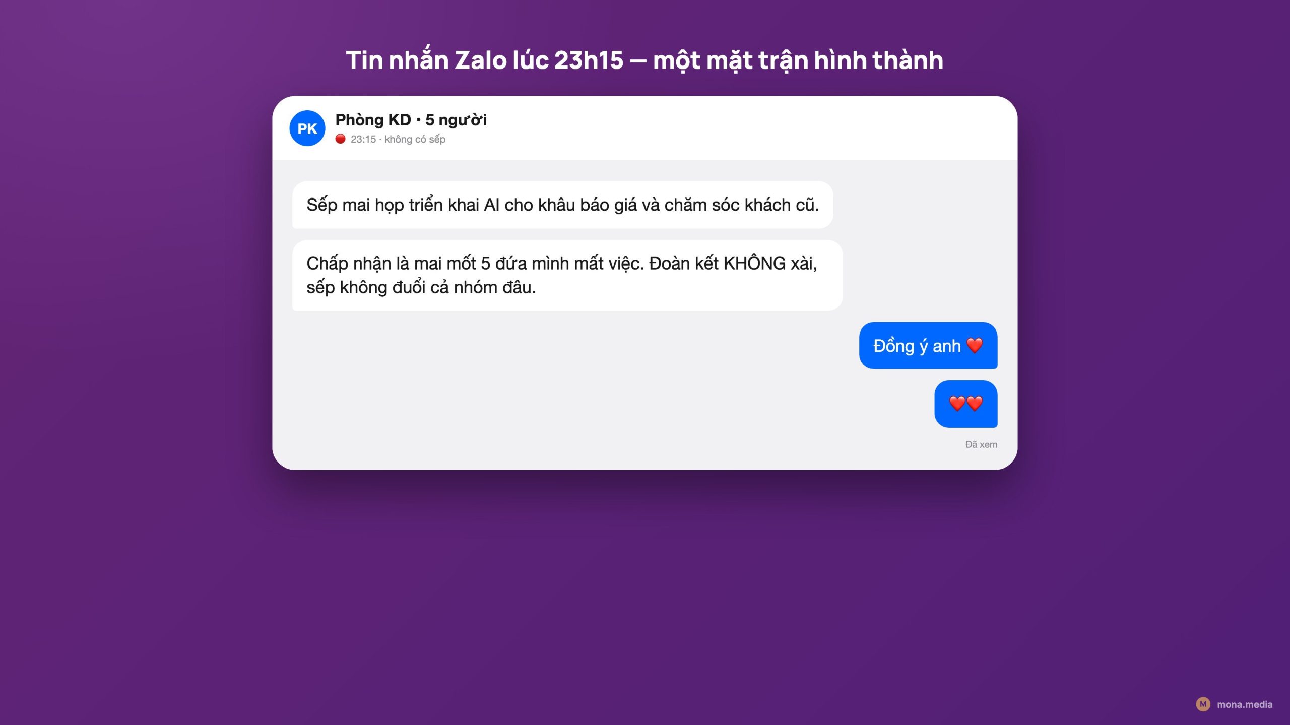 Nhân viên rủ cả nhóm đoàn kết tẩy chay AI để sếp không dám đụng