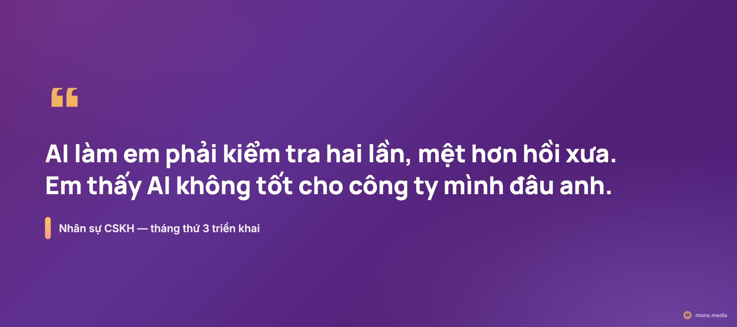 Nhân viên đổ hết áp lực lên đầu AI mỗi khi quá tải, than AI làm mệt hơn để CEO chùn bước