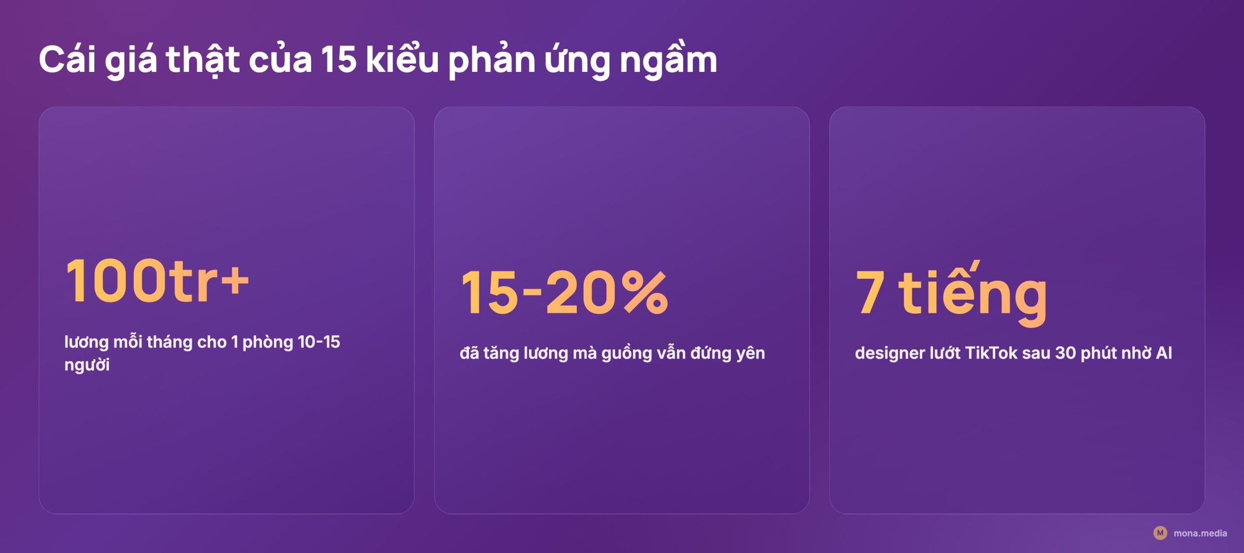 Doanh nghiệp trả lương cả trăm triệu mỗi tháng cho 15 kiểu nhân viên phản ứng ngầm với AI