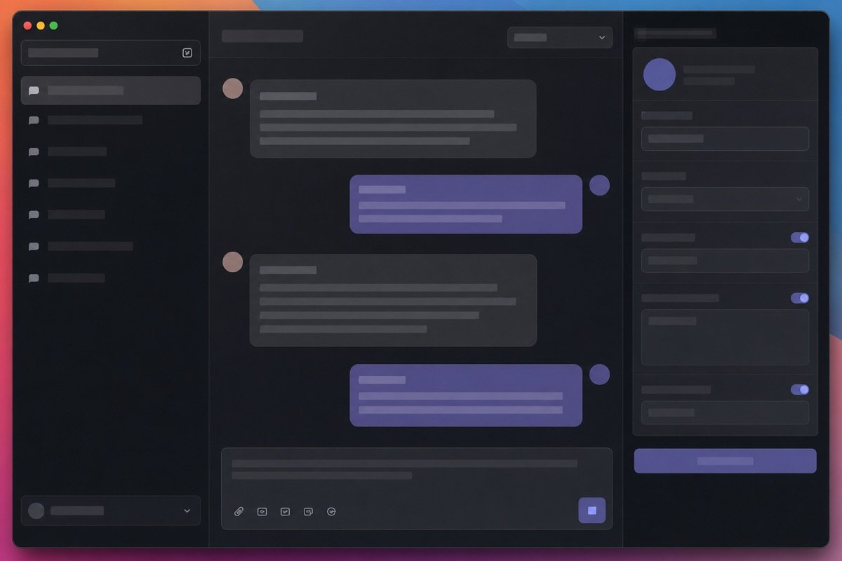 Screenshot Claude chat với persona definition
