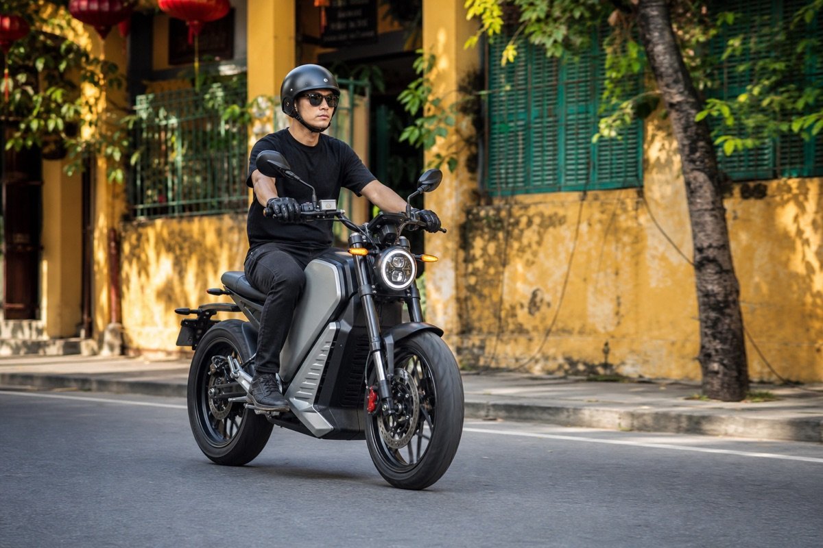 Midjourney tạo ảnh độc đáo từ mô tả văn bản về xe máy điện
