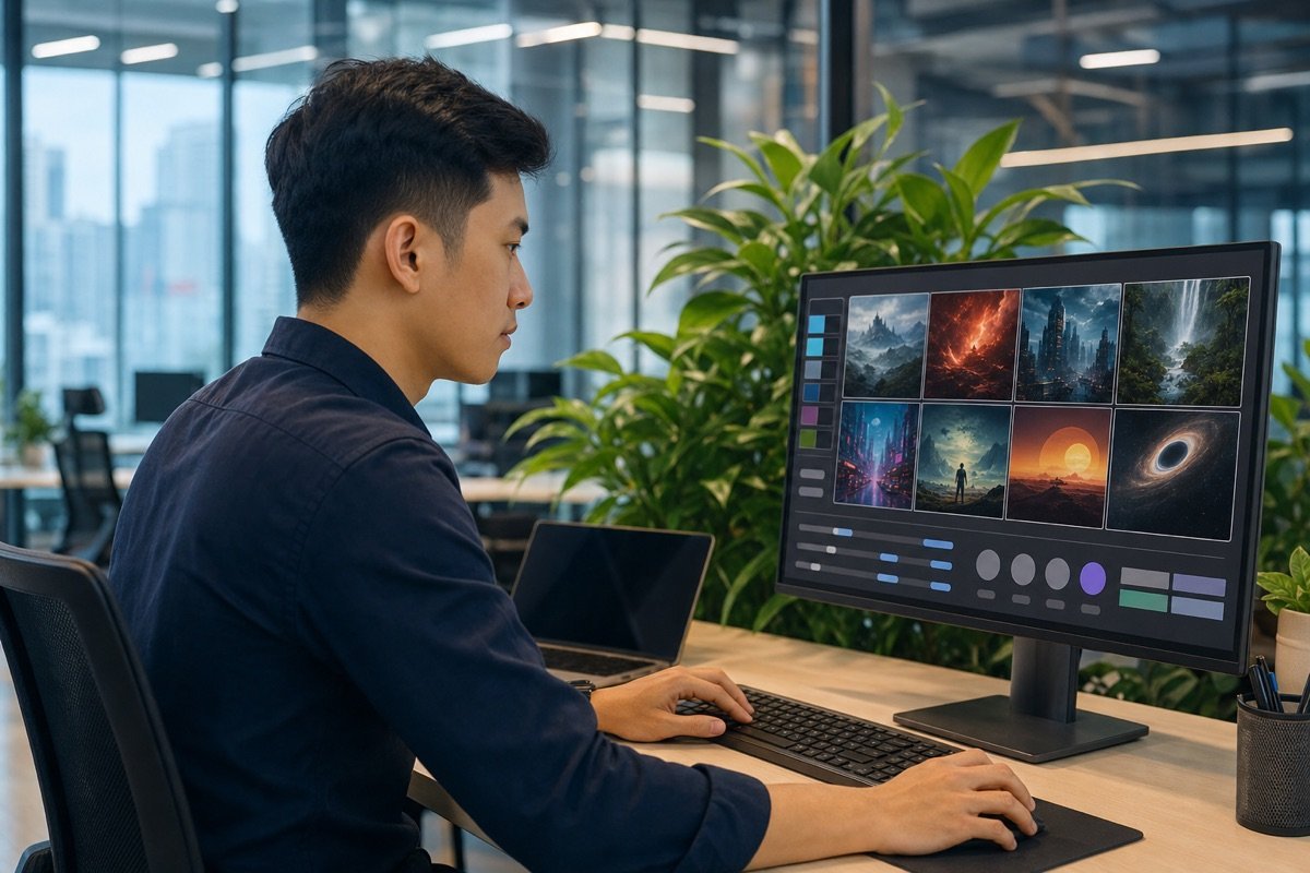 Midjourney tạo ảnh độc đáo từ từ khóa