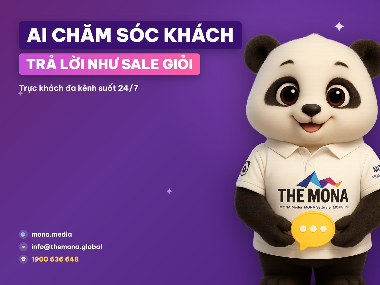 AI agent chăm sóc khách hàng - MONA