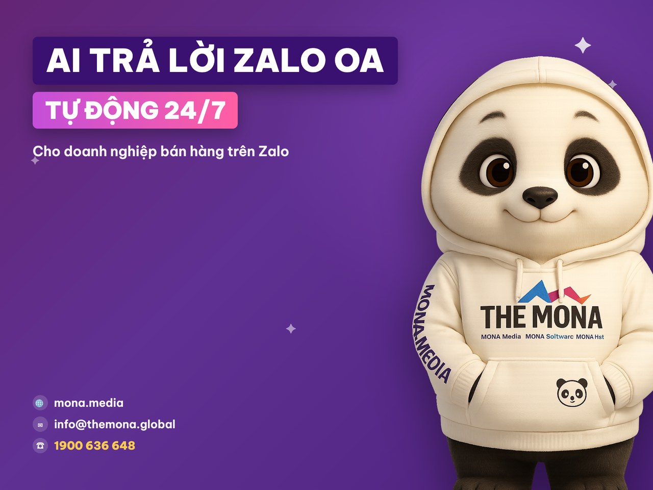 AI trả lời tự động Zalo - MONA