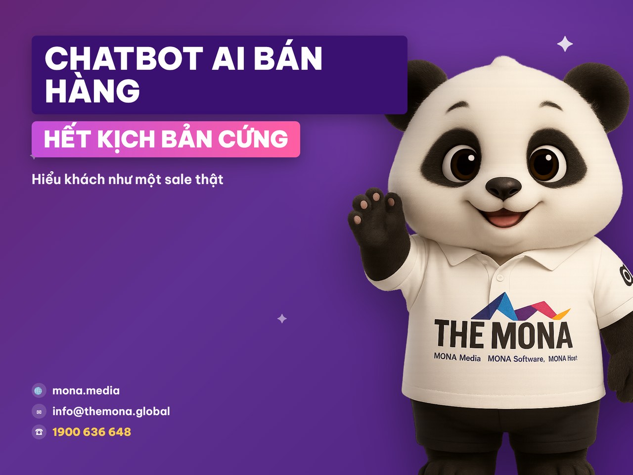 chatbot AI bán hàng - MONA