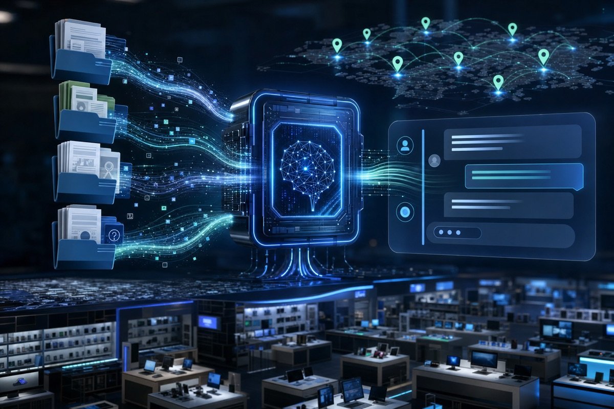 Tích hợp DeepSeek xử lý tài liệu rời, tạo trợ lý nội bộ thông minh cho doanh nghiệp bán lẻ.