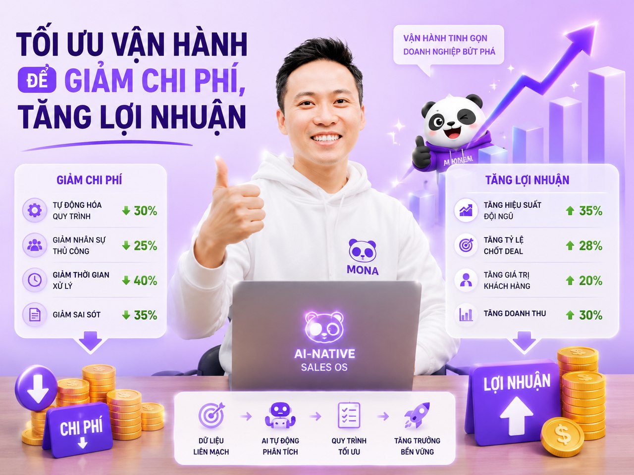 Tối ưu vận hành giảm chi phí tăng lợi nhuận