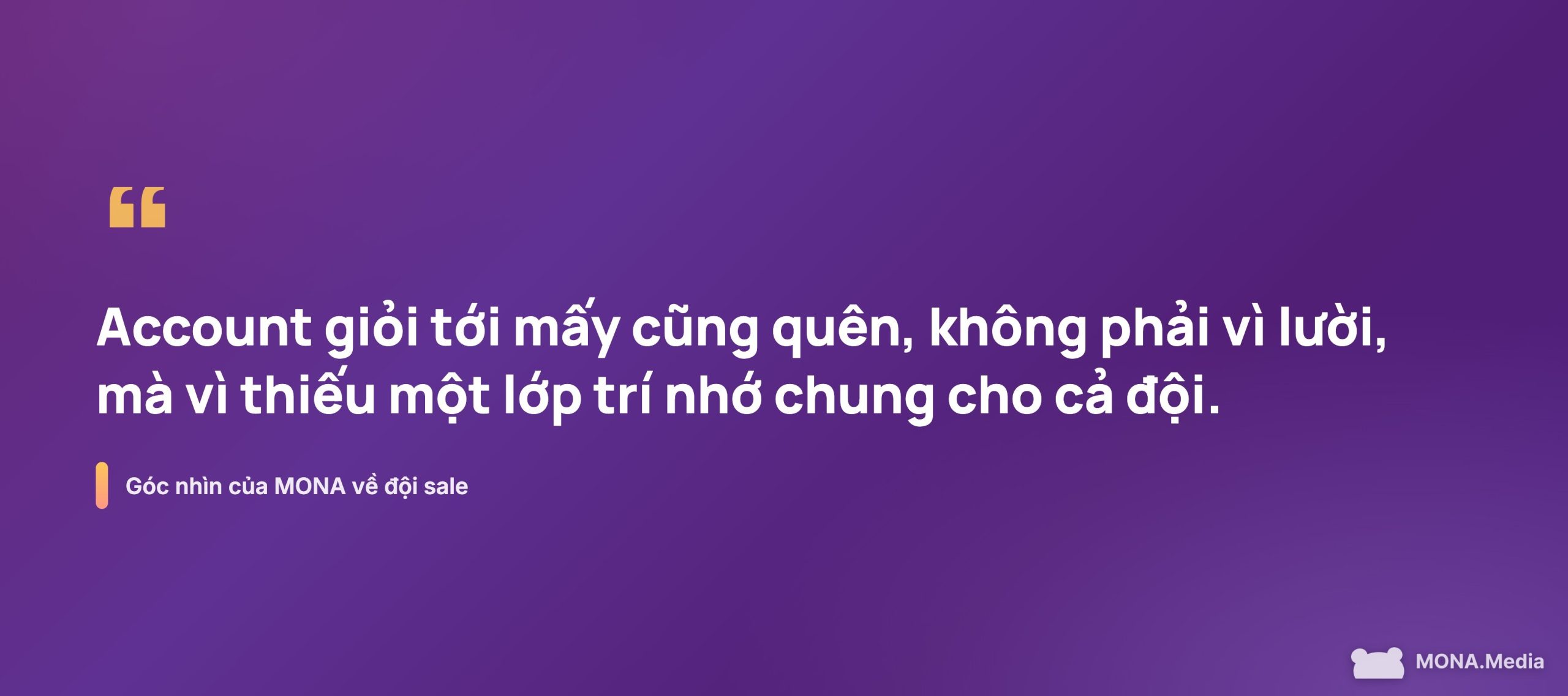 Trợ lý AI bán hàng giúp đội sale không rớt kèo ngon mỗi tháng