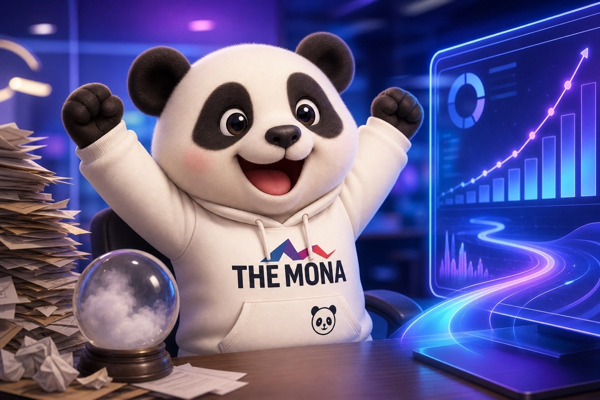 CEO gấu trúc nhẹ nhõm khi không còn báo cáo thủ công lỗi thời, dữ liệu tự động hóa báo cáo kinh doanh rõ ràng.