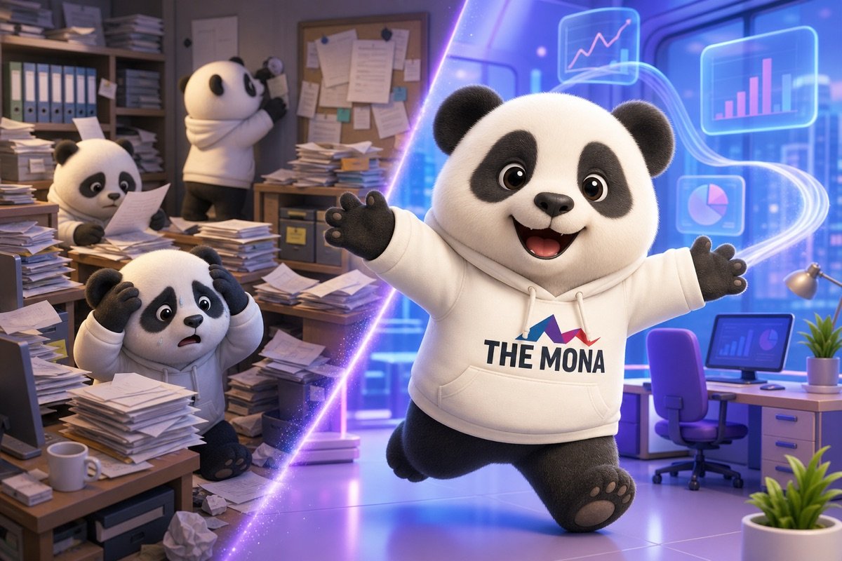 So sánh trước và sau tự động hóa báo cáo kinh doanh, gấu CEO mời gọi hành động để chuyển mình.