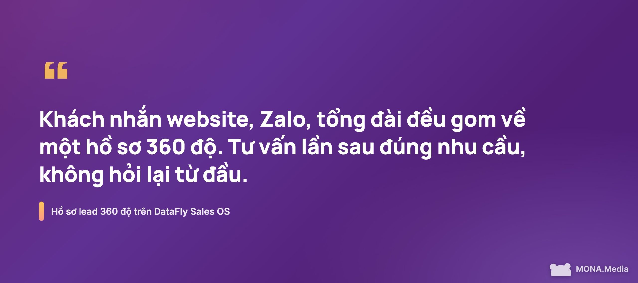 AI tư vấn khách hàng gom hồ sơ khách để tư vấn cá nhân hoá đúng nhu cầu