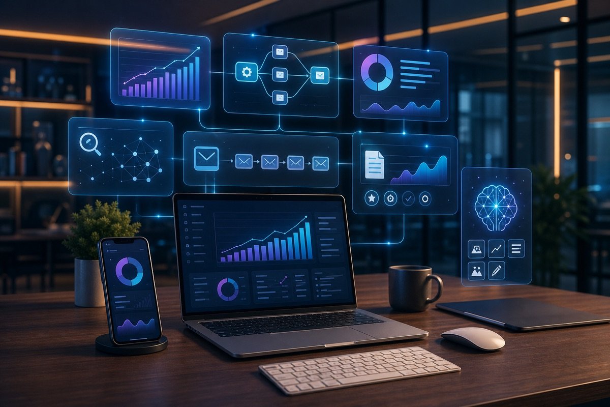 Ví dụ về các kịch bản tự động hóa marketing và SEO với Gemini API