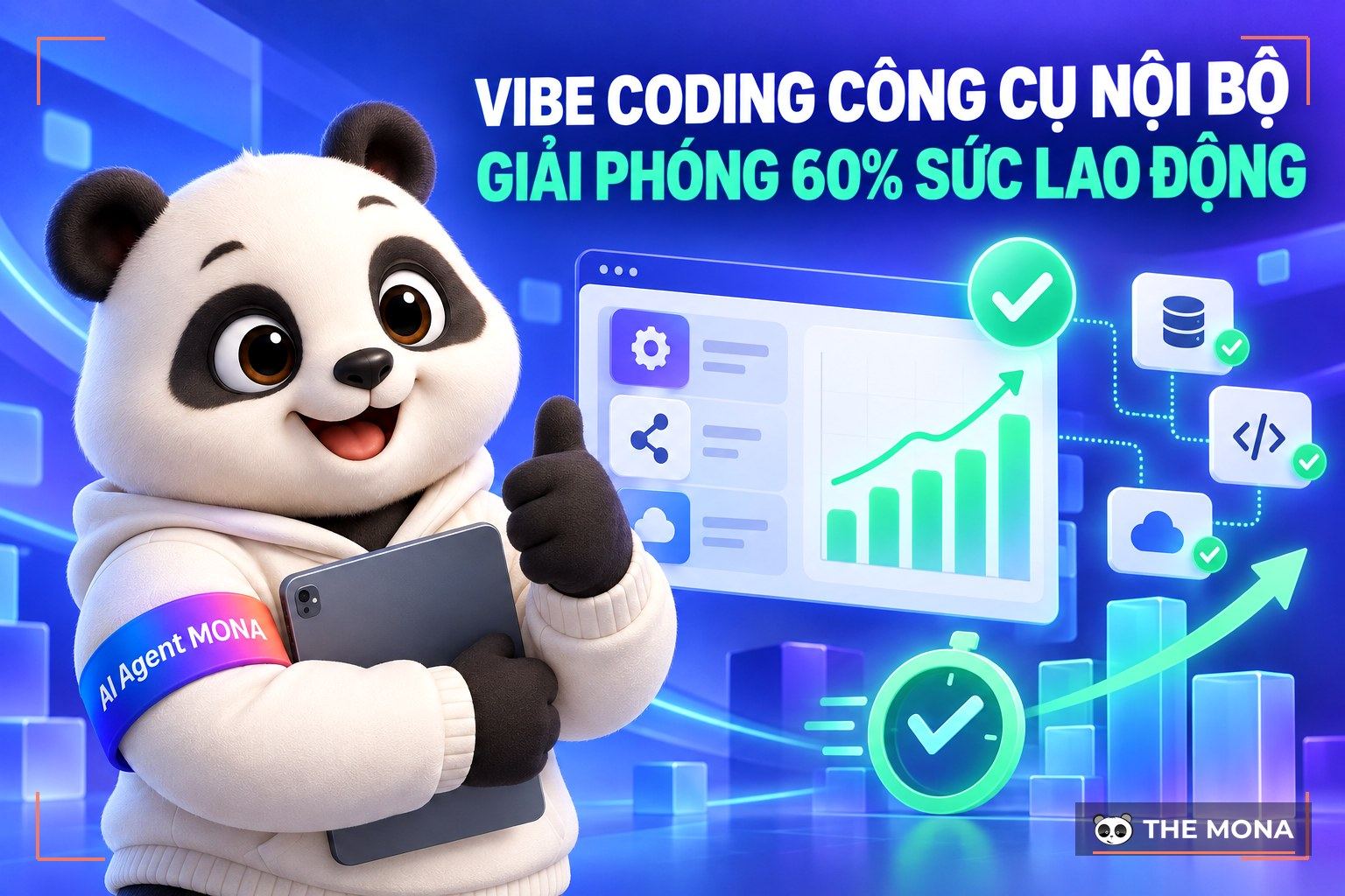 Vibe coding công cụ nội bộ giải phóng 60% sức lao động