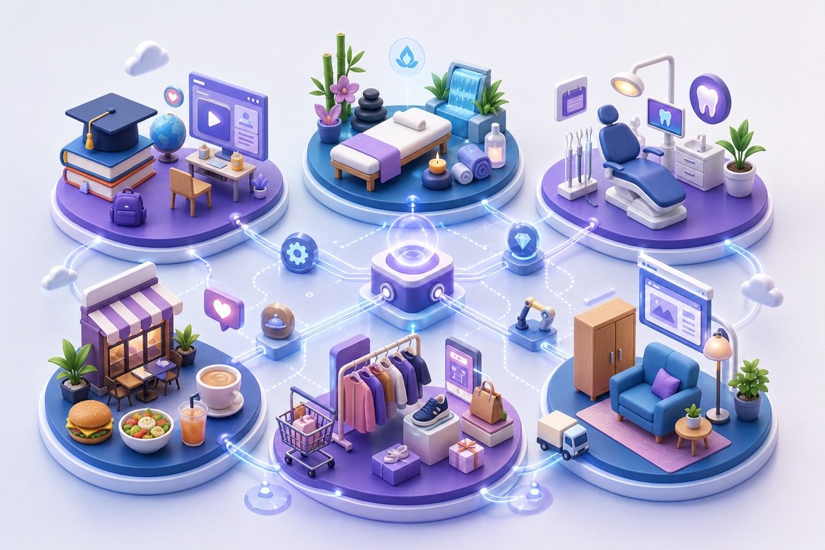 Sáu ngành có thể áp dụng tư duy website doanh nghiệp gắn SEO và tự động hóa