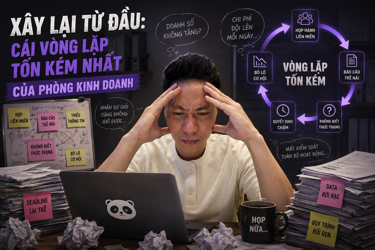 Xây lại quy trình bán hàng vòng lặp tốn kém
