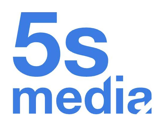 Logo thương hiệu 5S Media agency truyền thông tích hợp