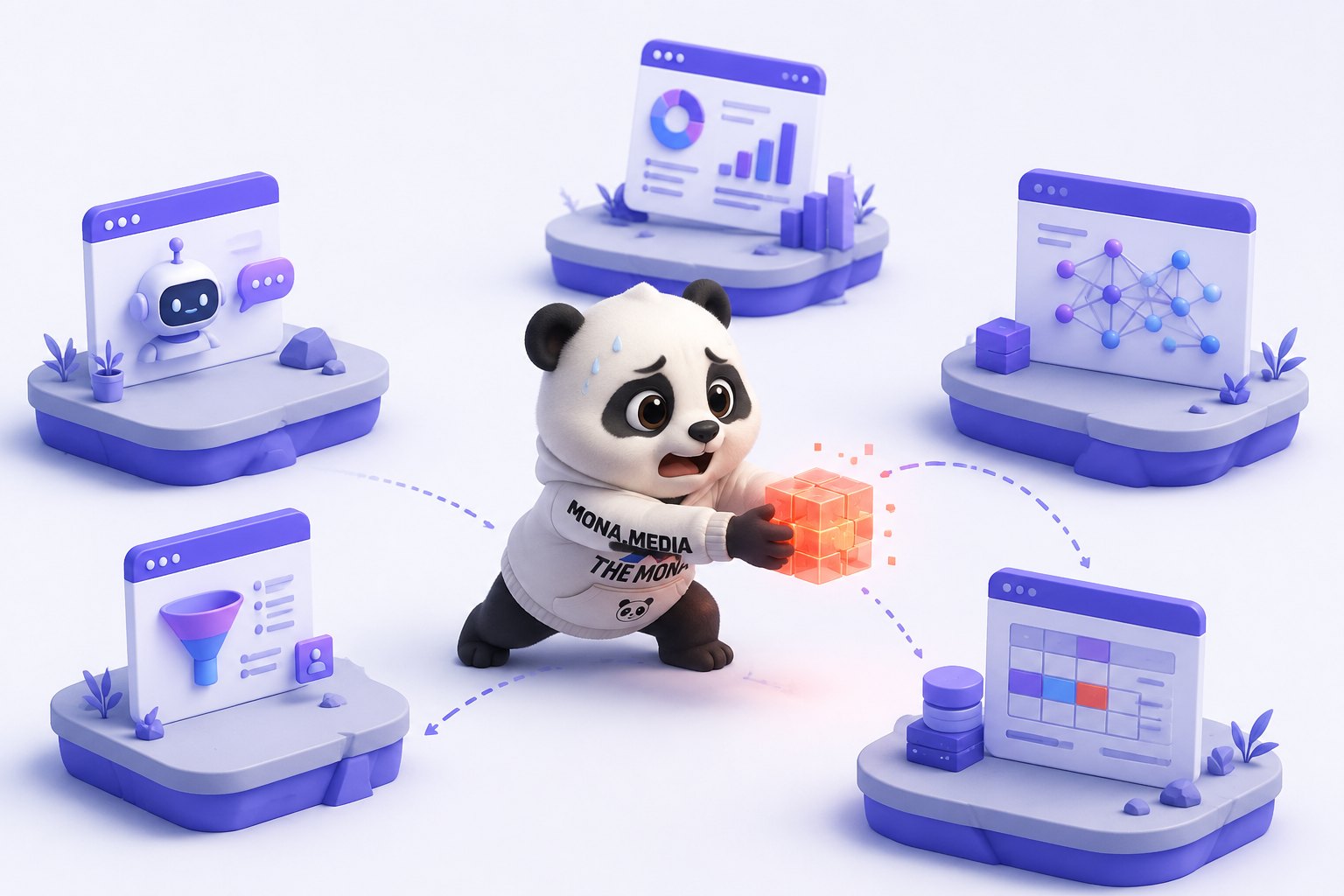 AI automation là gì so với xài công cụ AI lẻ rời rạc không nối nhau trong doanh nghiệp