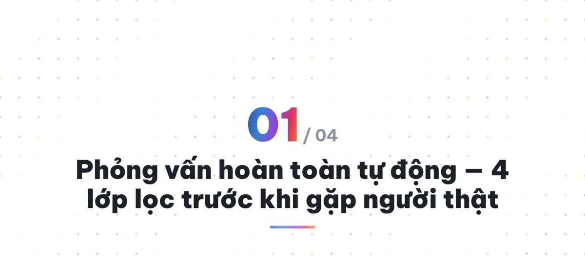 Sàng lọc CV bằng AI: 4 lớp lọc tự động trước khi gặp người thật