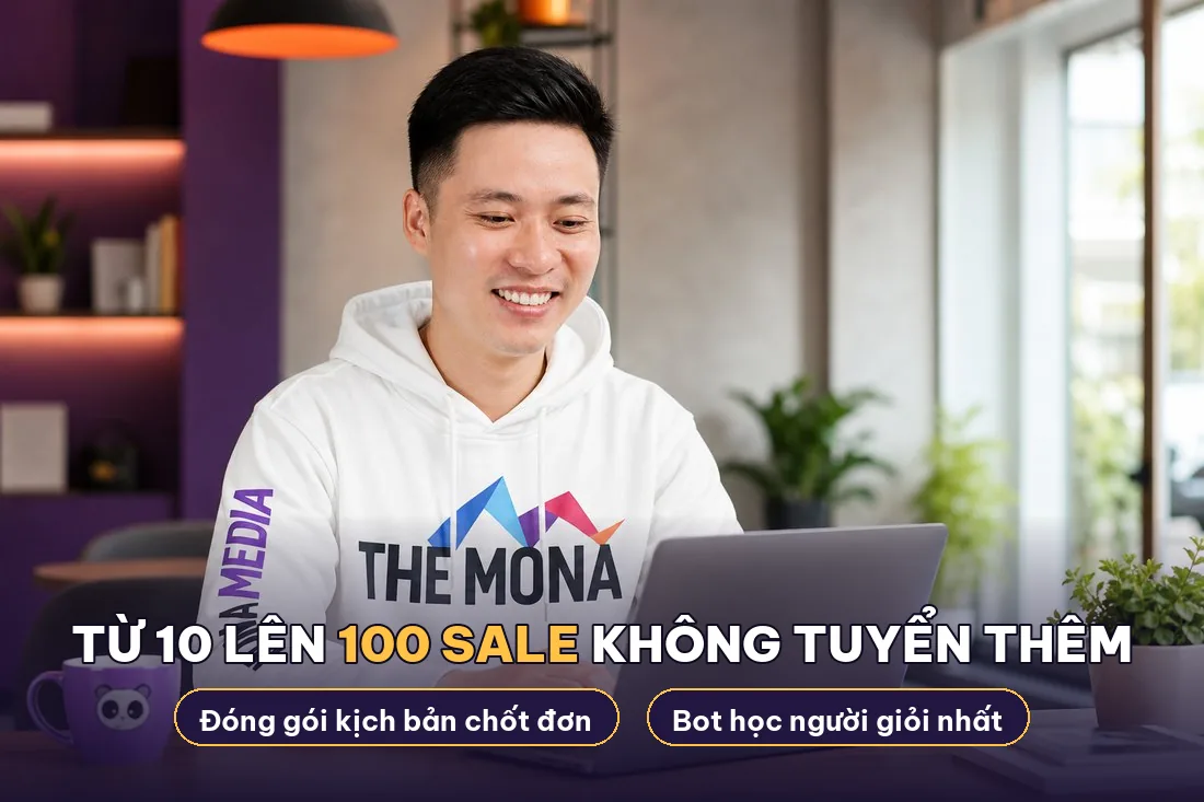 Chatbot Zalo giúp nhân bản người chốt giỏi nhất: từ 10 lên 100 sale không tuyển thêm