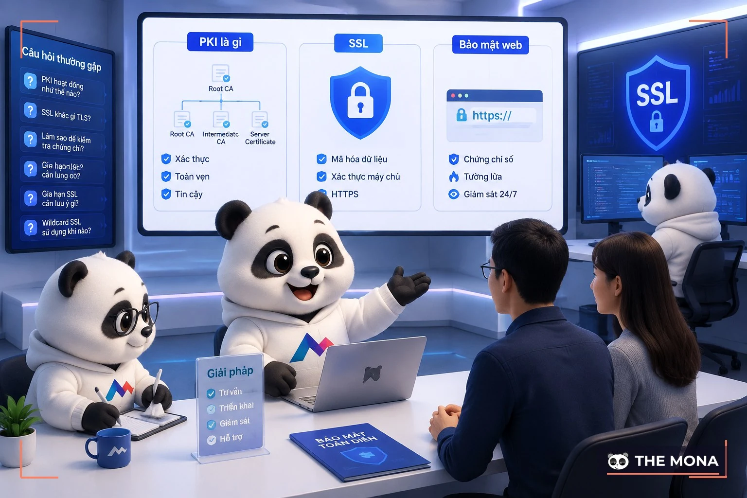 Gấu MONA giải đáp câu hỏi về PKI SSL