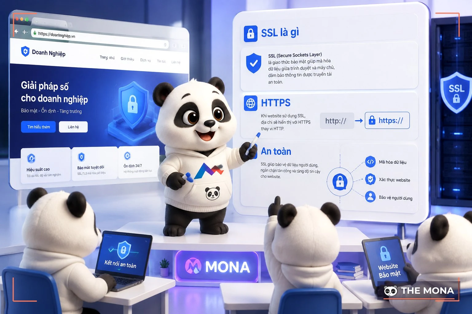 Đội MONA giải đáp câu hỏi về SSL