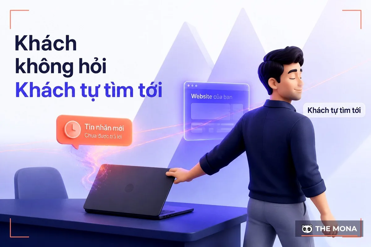 Khách rời website vì hỏi trong khung chat không ai trả lời